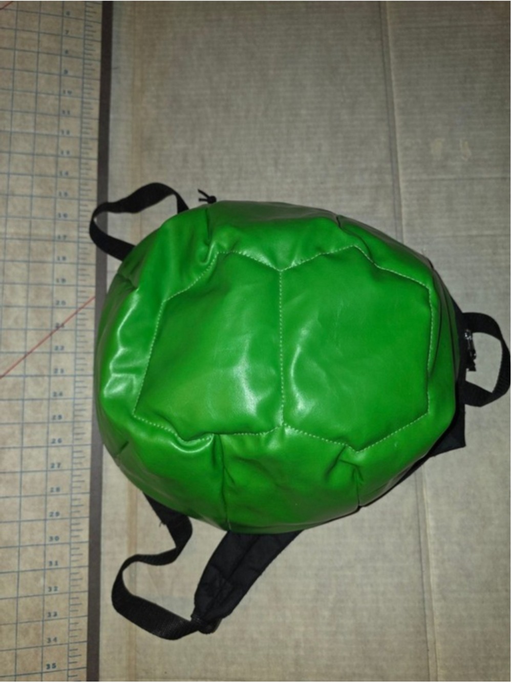 Nickelodeon TMNT Teenage Mutant Ninja Turtle Green Soft Shell Backpack 17x14x9 - Picture 3 of 8
